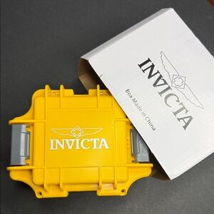 Invicta 1-Slot Dive Impact Watch Case, Yellow
